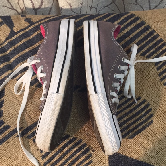 Converse chuck Taylor pink and grey sneakers - Picture 4 of 7